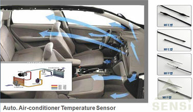 Γρήγορη θέρμανση ελέγχων αισθητήρων θερμοκρασίας αλουμινίου NTC για το αυτόματο κλιματιστικό μηχάνημα